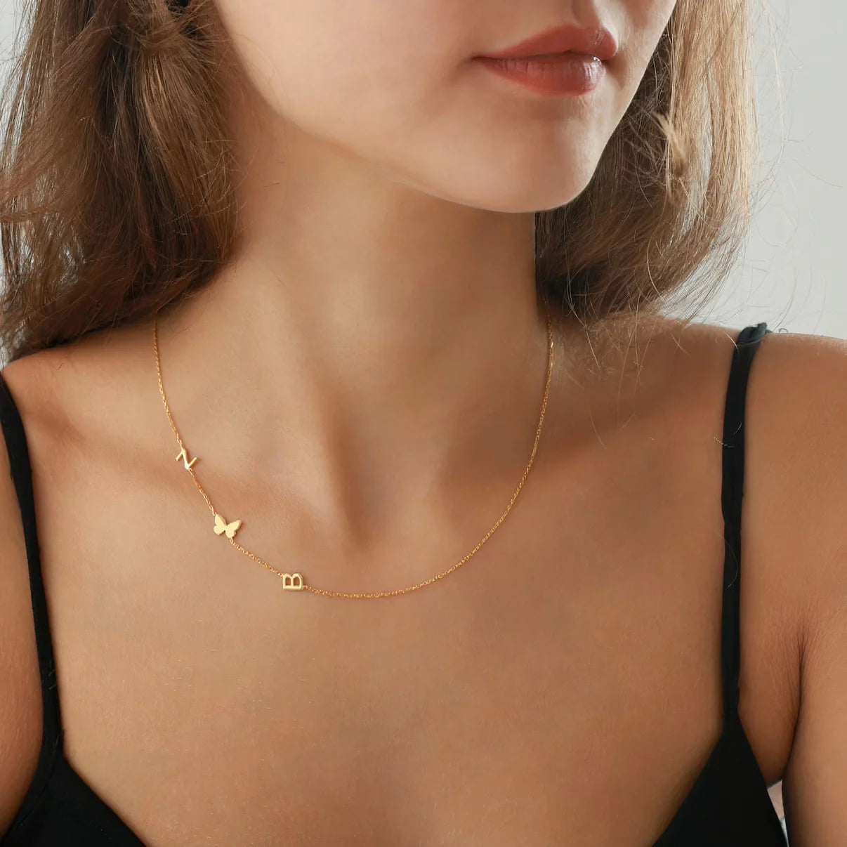 Gepersonaliseerde Initialen Ketting